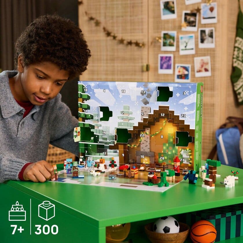 LEGO Minecraft 21280, adventskalender 2025