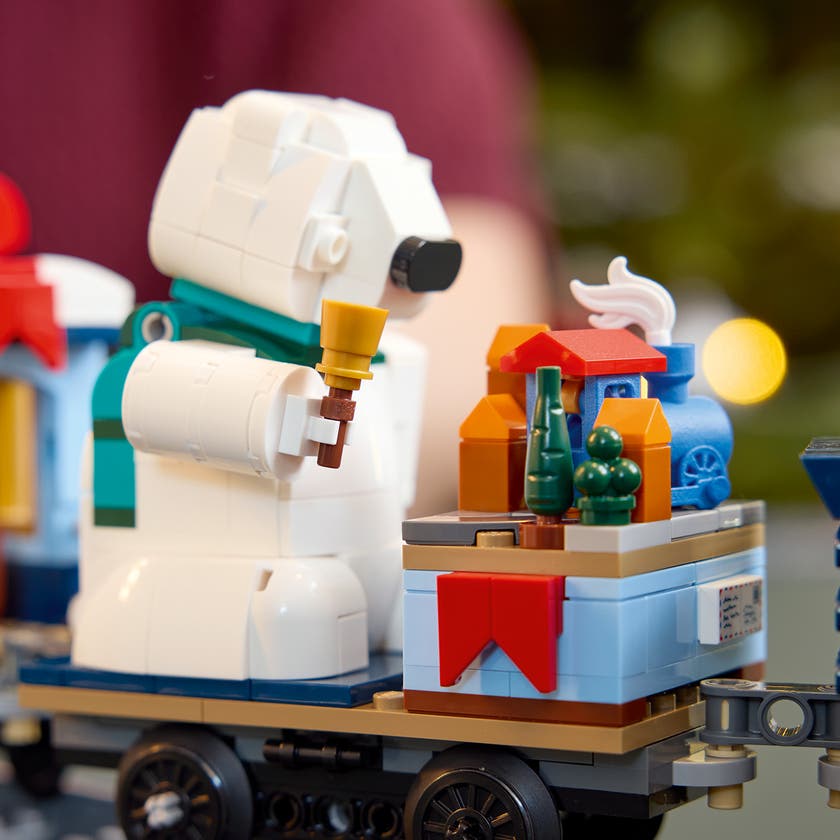 LEGO® Icons Juleekspressen. Byggbart tog for voksne 10361