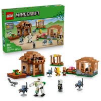 LEGO® Minecraft® Angrepet på åndemanerlandsbyen. Lekesett 21596