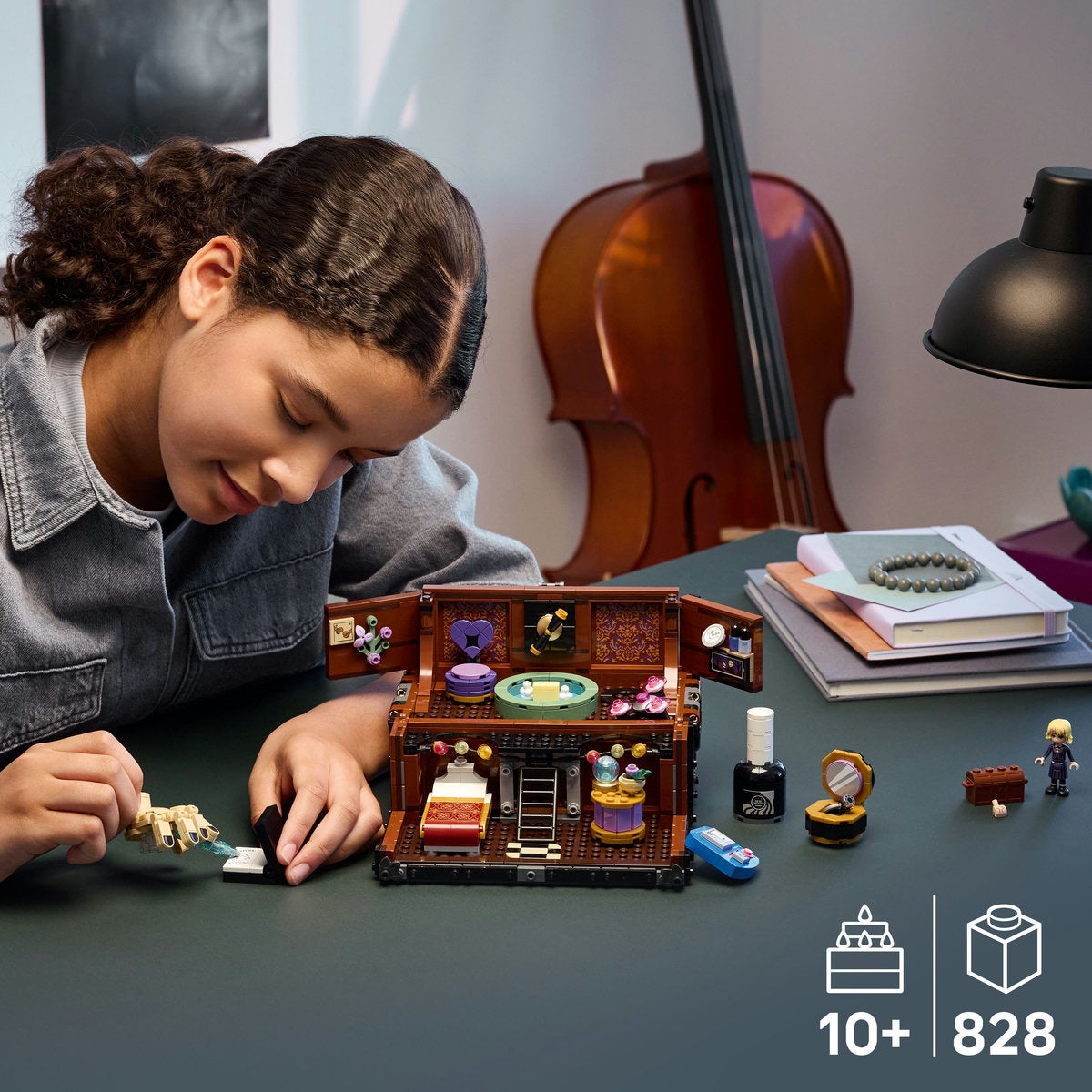 LEGO® Wednesday Things-leilighet, byggesett som bursdags- eller halloween-gave 76785