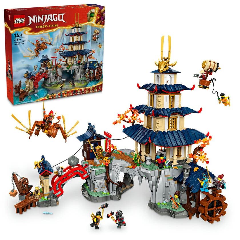 LEGO Ninjago 71814, Turneringens tempelby