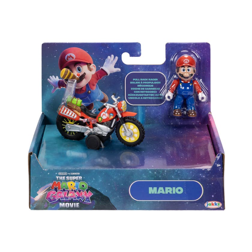 Super Mario motorsykkel med figur
