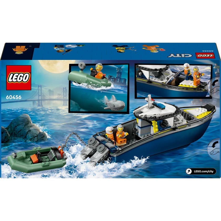 LEGO City 60456, Politiets båtejakt