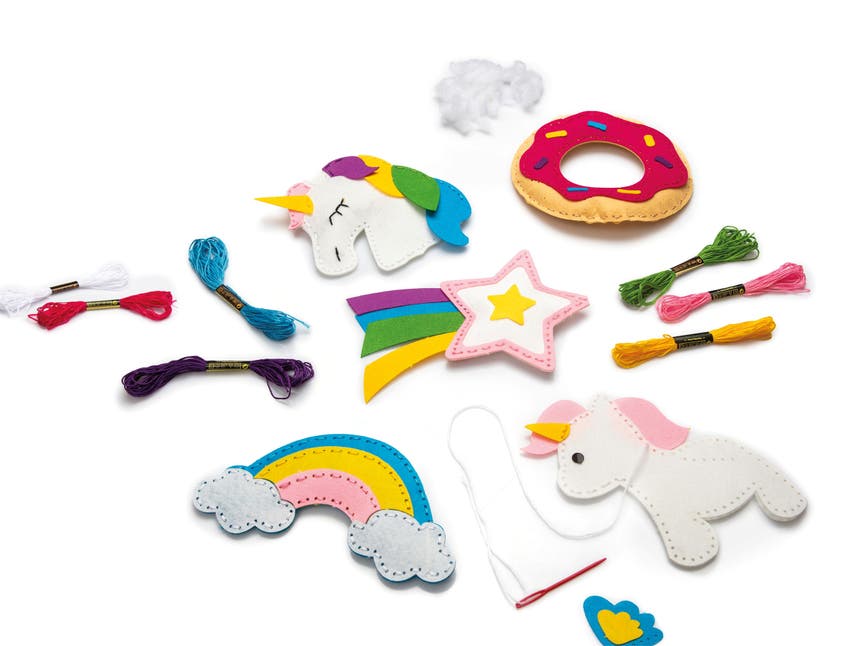 Morsomt å lage filtfigurer – hobbysett fra Egmont Kärnan