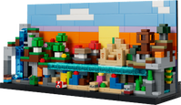 LEGO® Minecraft® Minibiomer. Byggbar gaming-kunst 21589