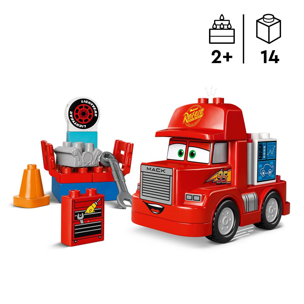 LEGO 10417, Mack på konkurransen