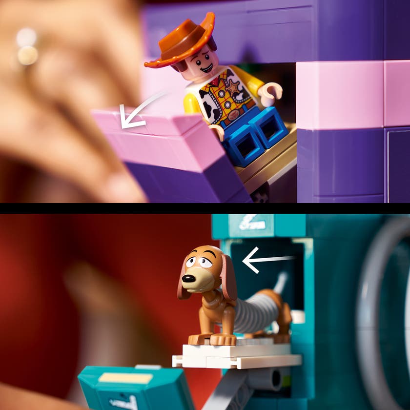 LEGO® ǀ Disney og Pixar Bokstøtter av Slinky Dog fra Toy Story 43301