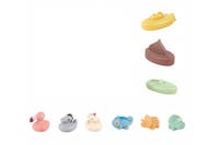 KID, Søte Små Badefigurer 9 Stk