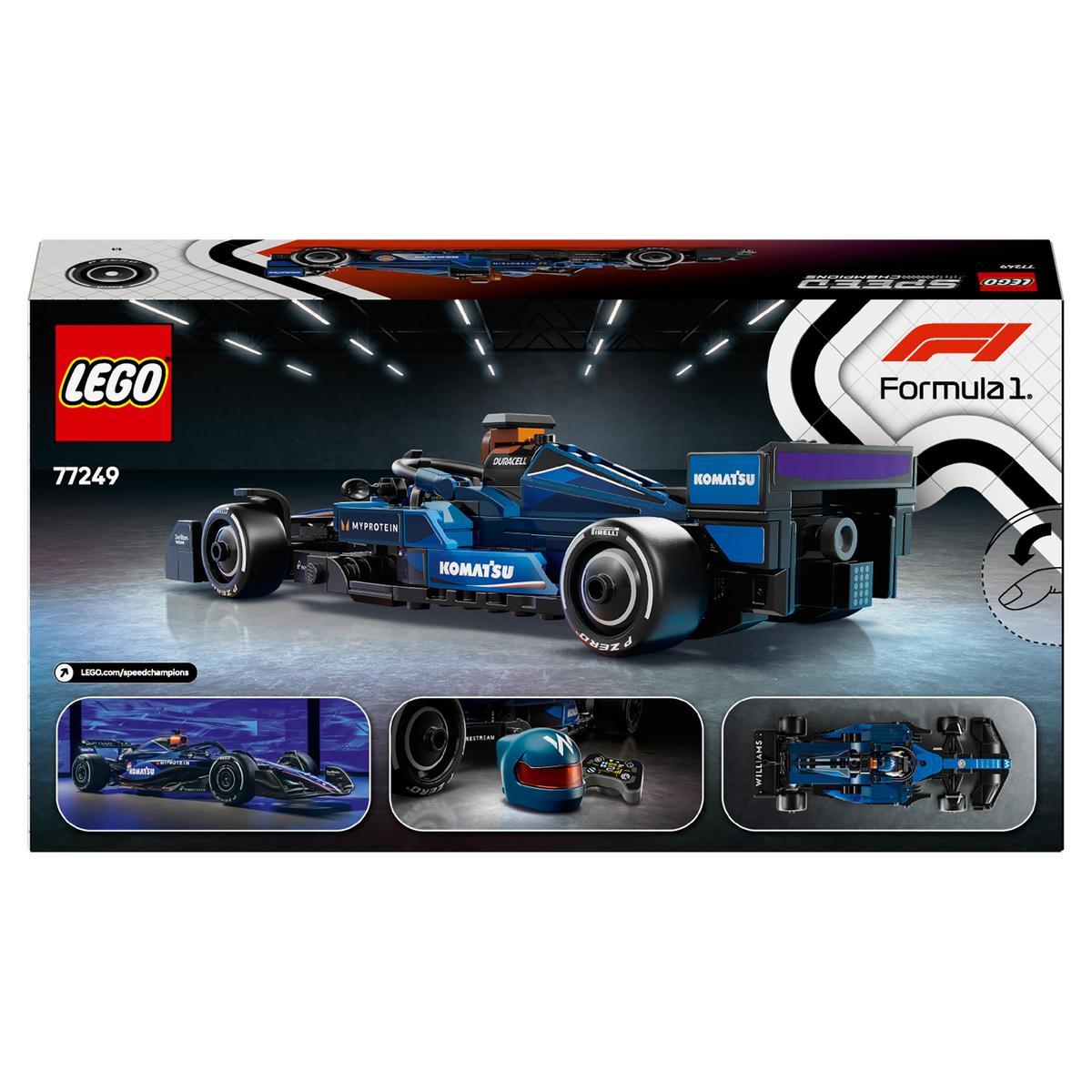 LEGO Speed Champions 77249, Williams Racing FW46 F1® Løpsbil