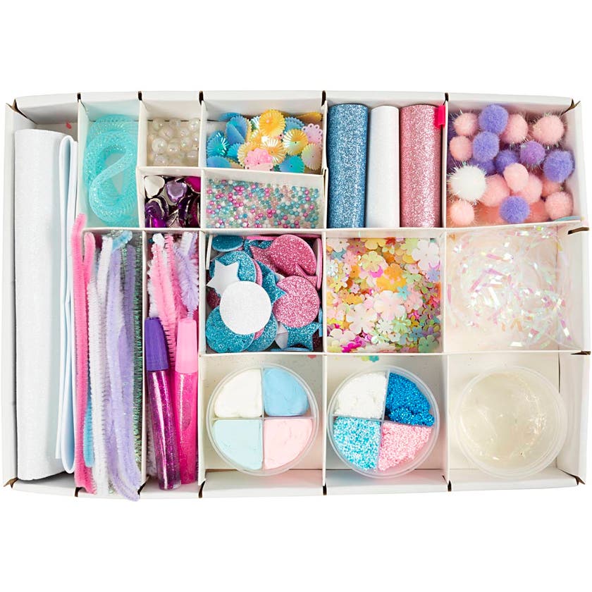 Kreativ eske, pastellfarger, Sweeties, 1-pakning