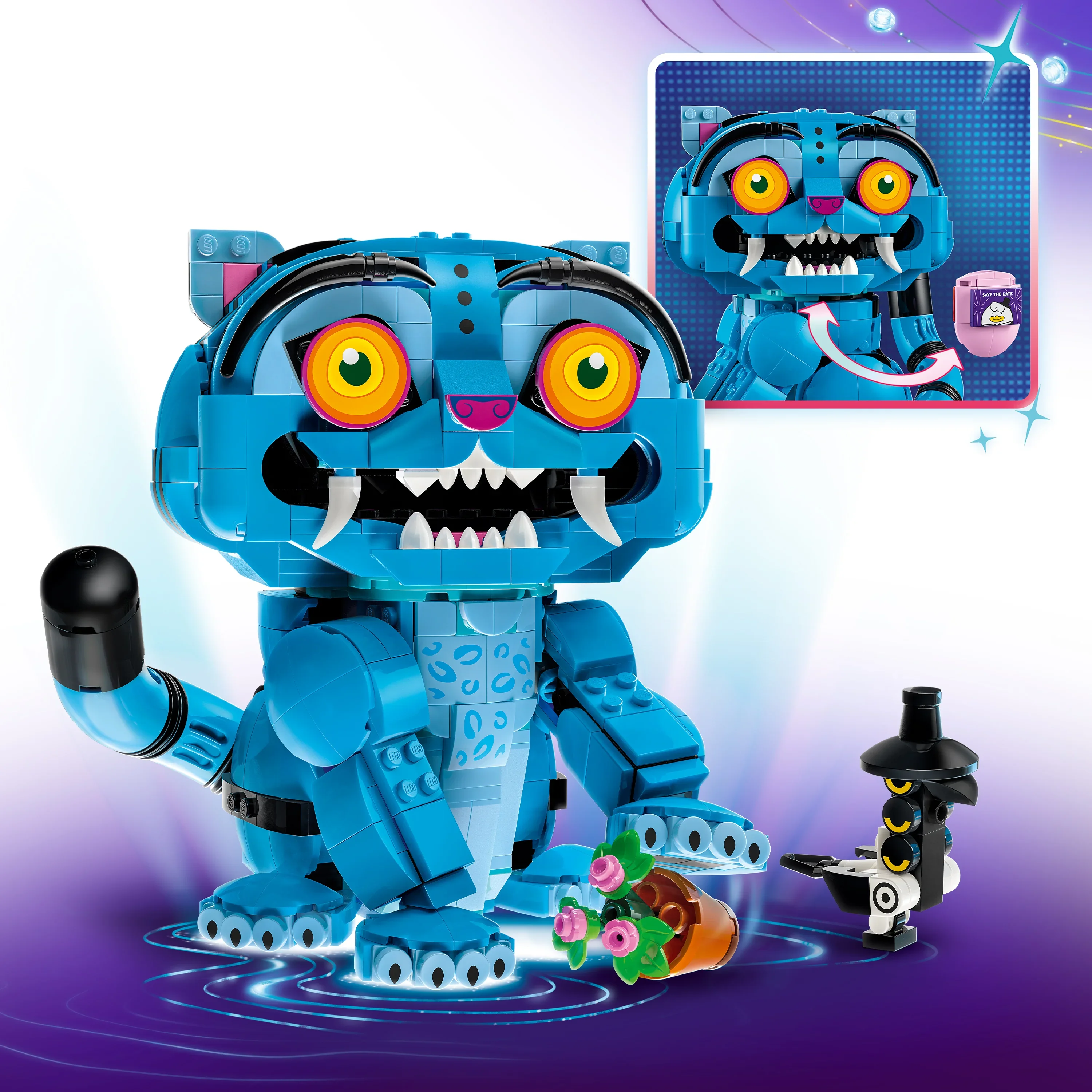 LEGO® Tigern Derpy og fuglen Sussie 72537