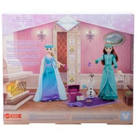 Disney Frozen Sovesett med Anna og Elsa Dukker