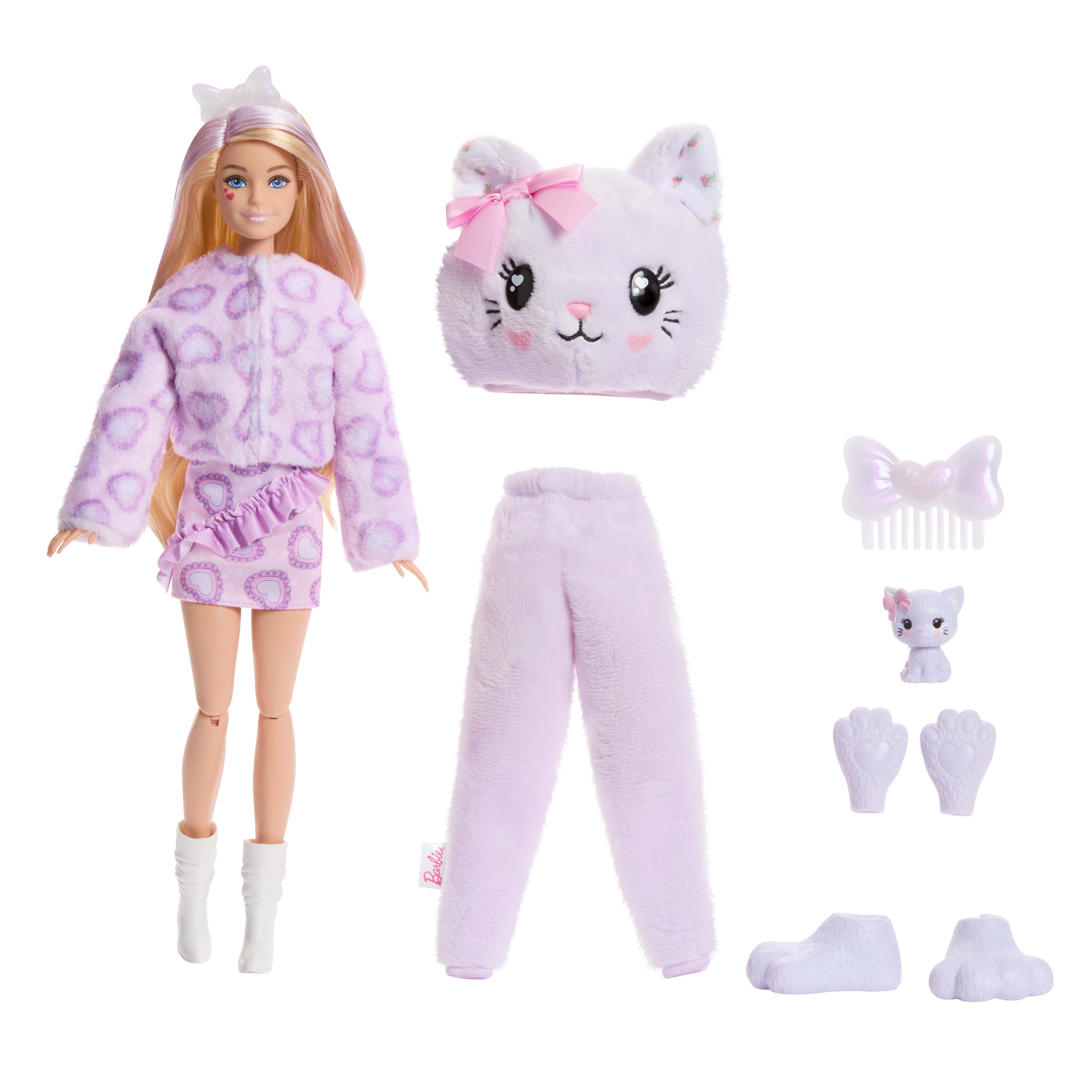 Barbie Cutie Reveal Cuddly – Kattunge med 10 overraskelser