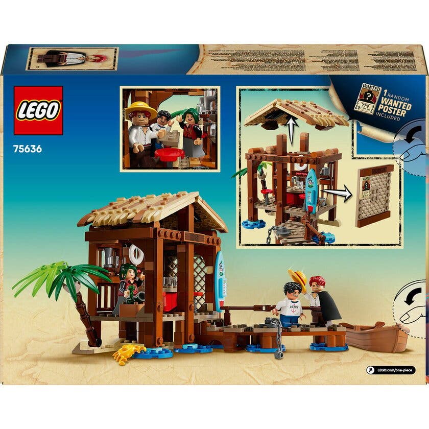 LEGO ONE PIECE 75636, Hytte i Vindmøllebyen