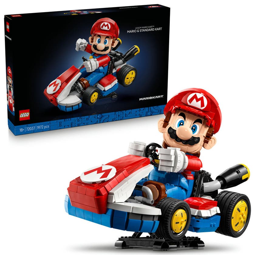 LEGO Super Mario 72037, Mario Kart™ – Mario & Standard Kart