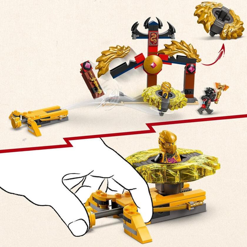 LEGO Ninjago 71826, Drakespinjitzu – kamp-pakke