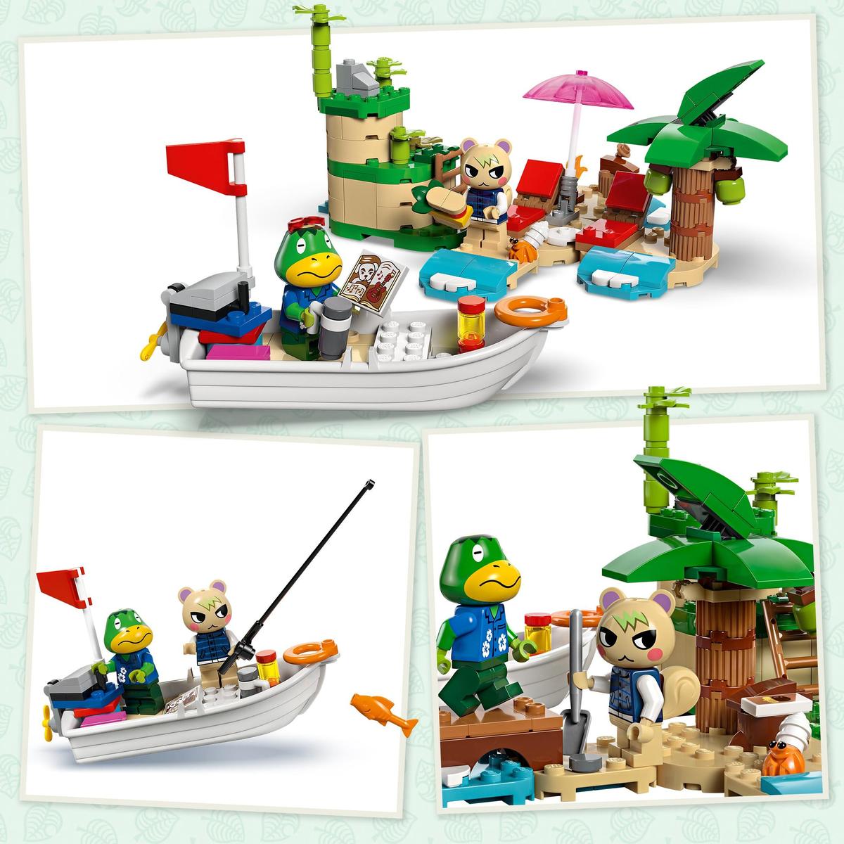 LEGO Animal Crossing 77048, Båttur til øya med Kapp'n