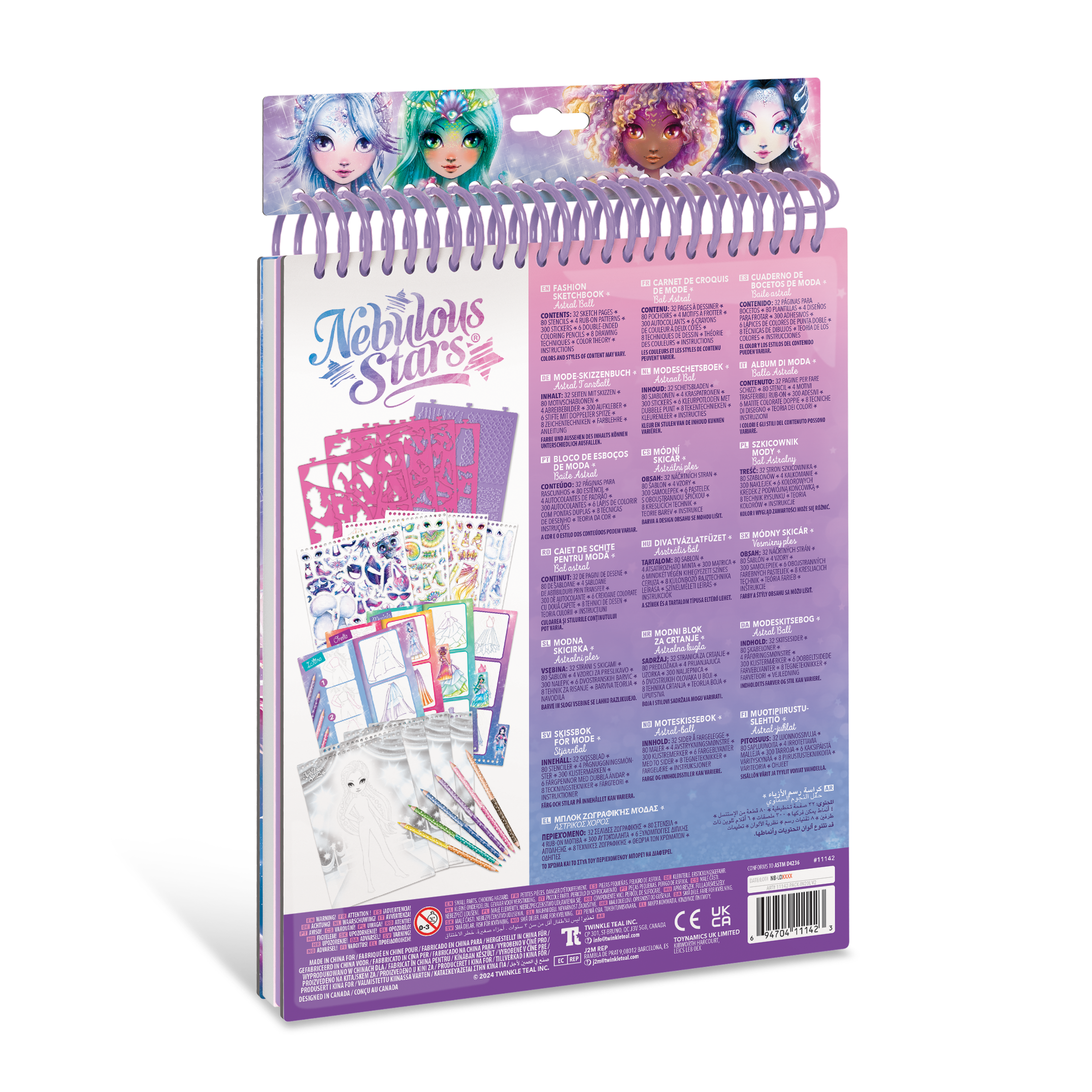 Nebulous Stars Modedesignbok Astral Bal