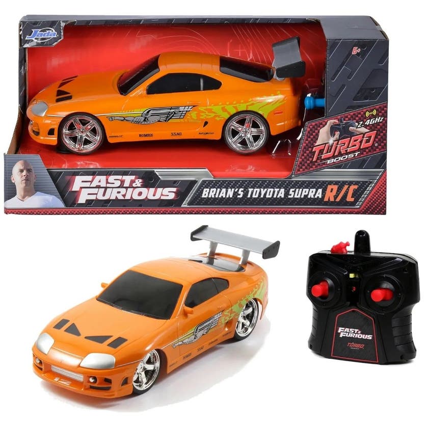 Fast & Furious Radiostyrt Toyota Supra 1:24