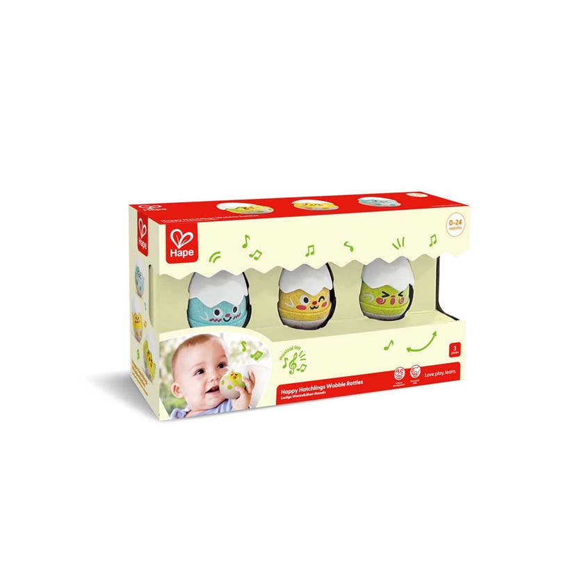 Hape, Sett med vippe-, rasleegg