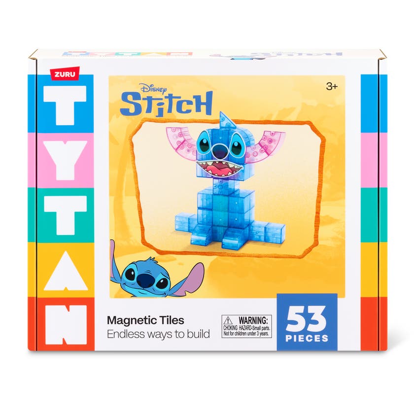 ZURU Disney Stitch magnetisk kubbyggesett