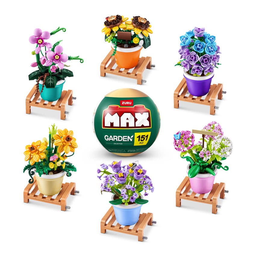 ZURU Max, Hagepotteplanter Serie 1