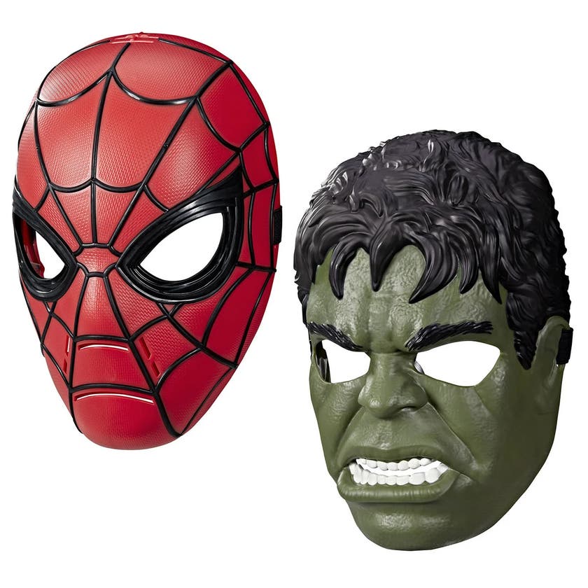 Marvel masker - Spider-Man og Hulken