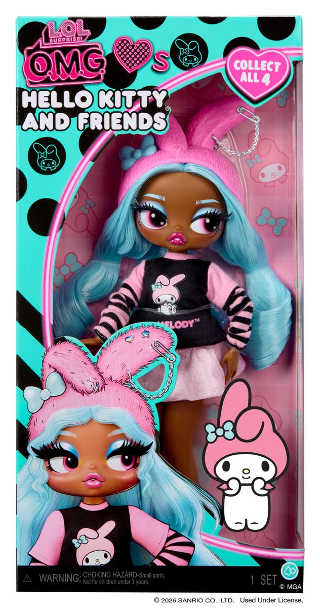 L.O.L. Surprise! O.M.G. Loves Hello Kitty modedukke