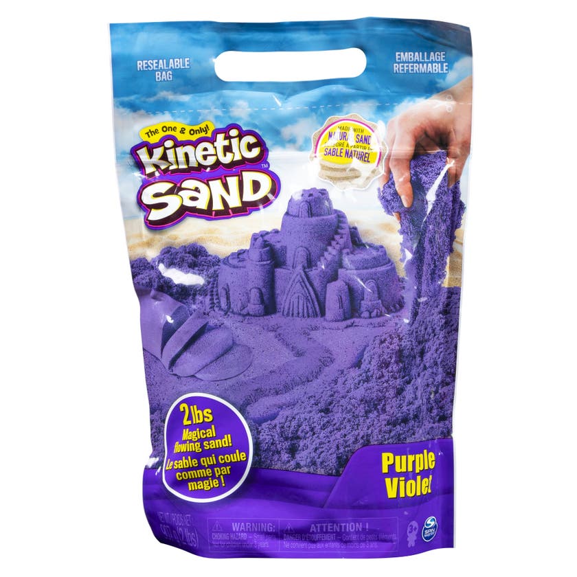 Kinetic Sand Fargepose Lilla