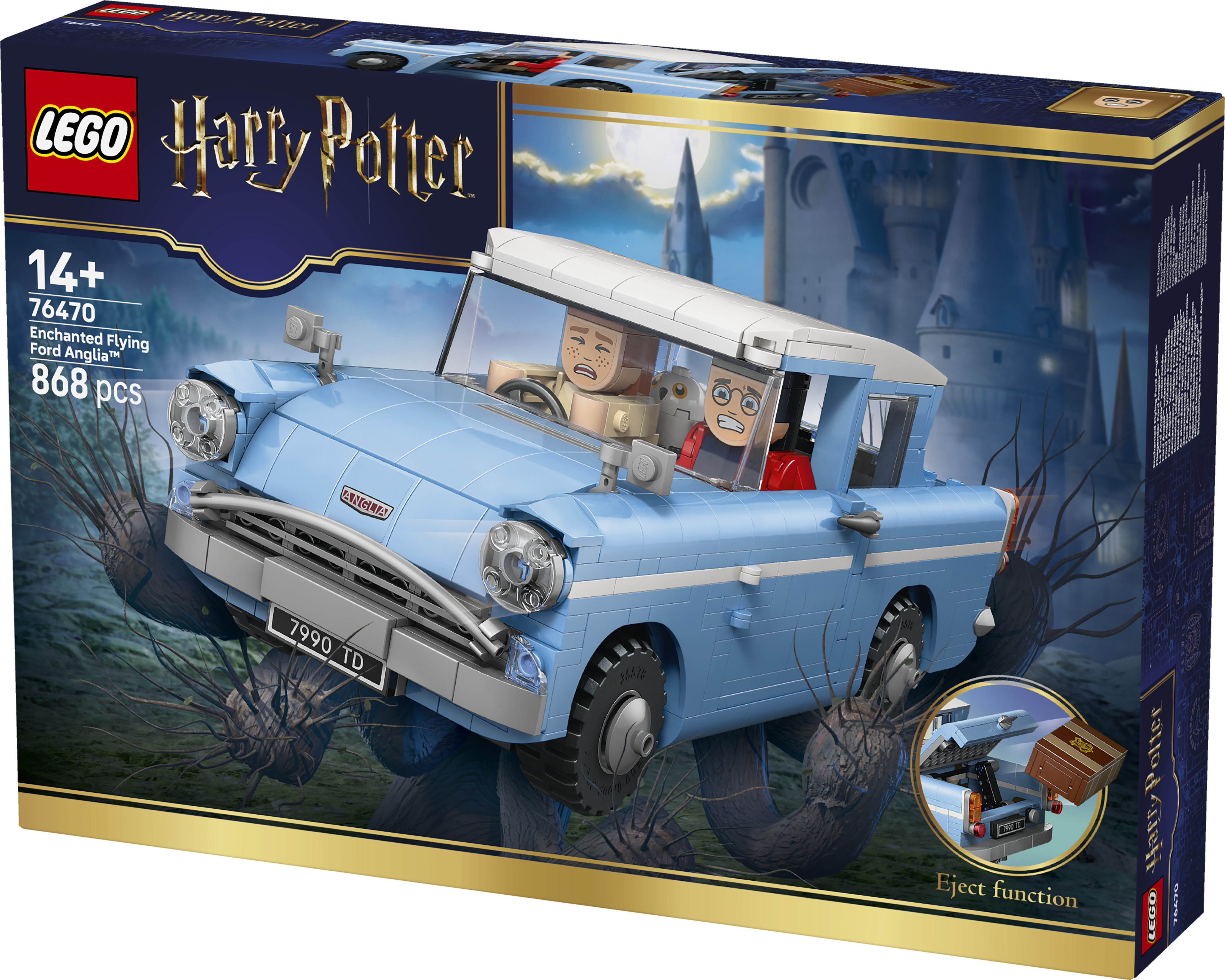 Forhekset, flygende Ford Anglia™