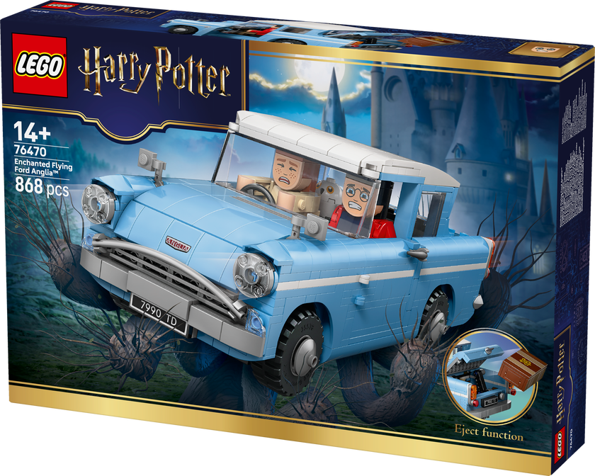 Forhekset, flygende Ford Anglia™