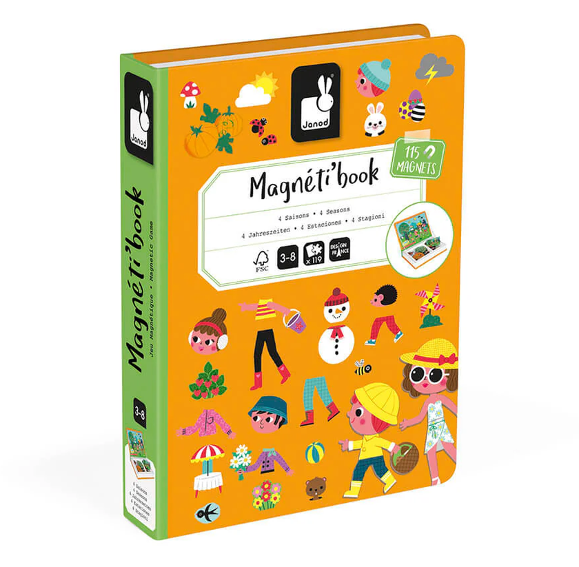 Magneti'Book - 4 Seasons - 115 magnets