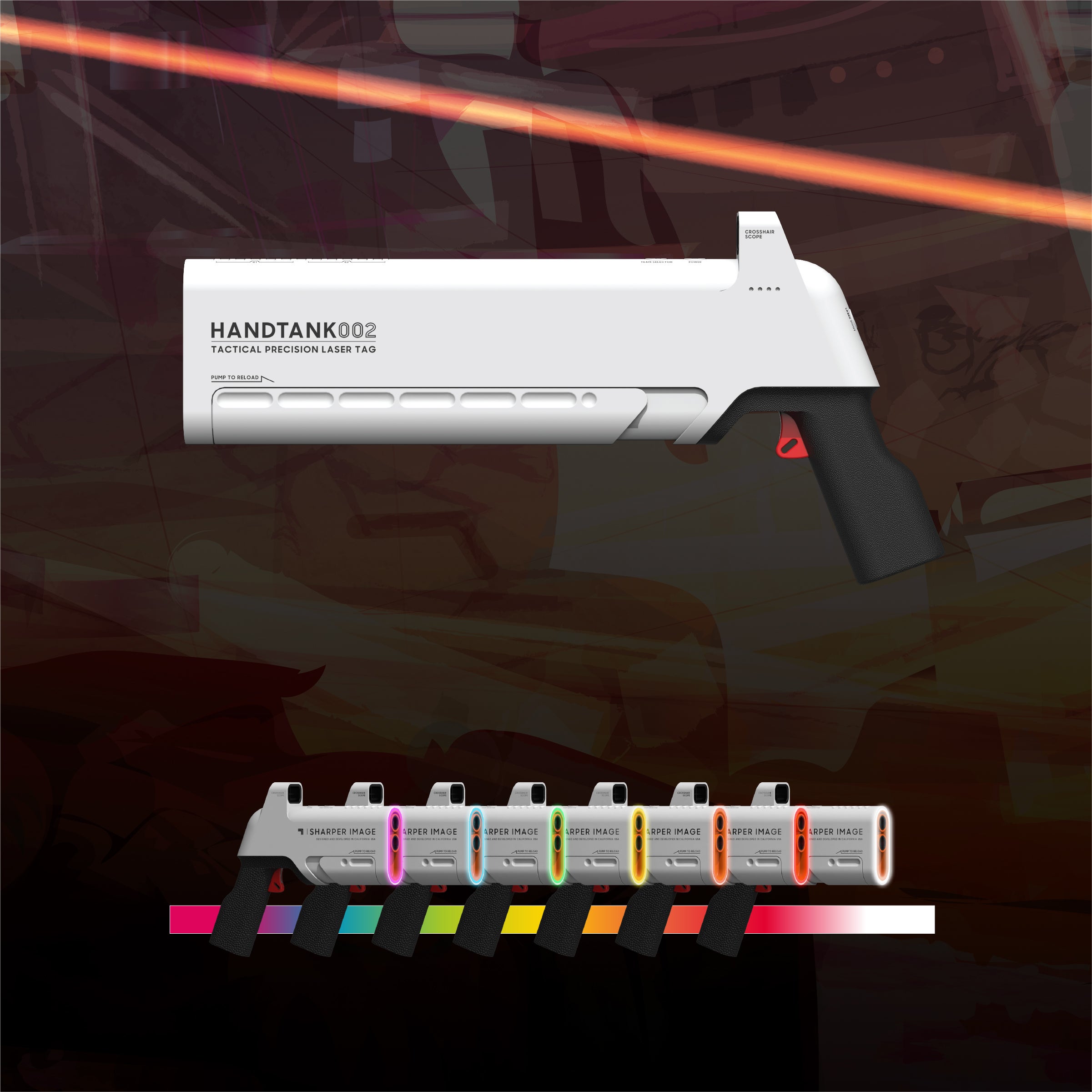 Sharper Image Laser Handtank Blast Pack