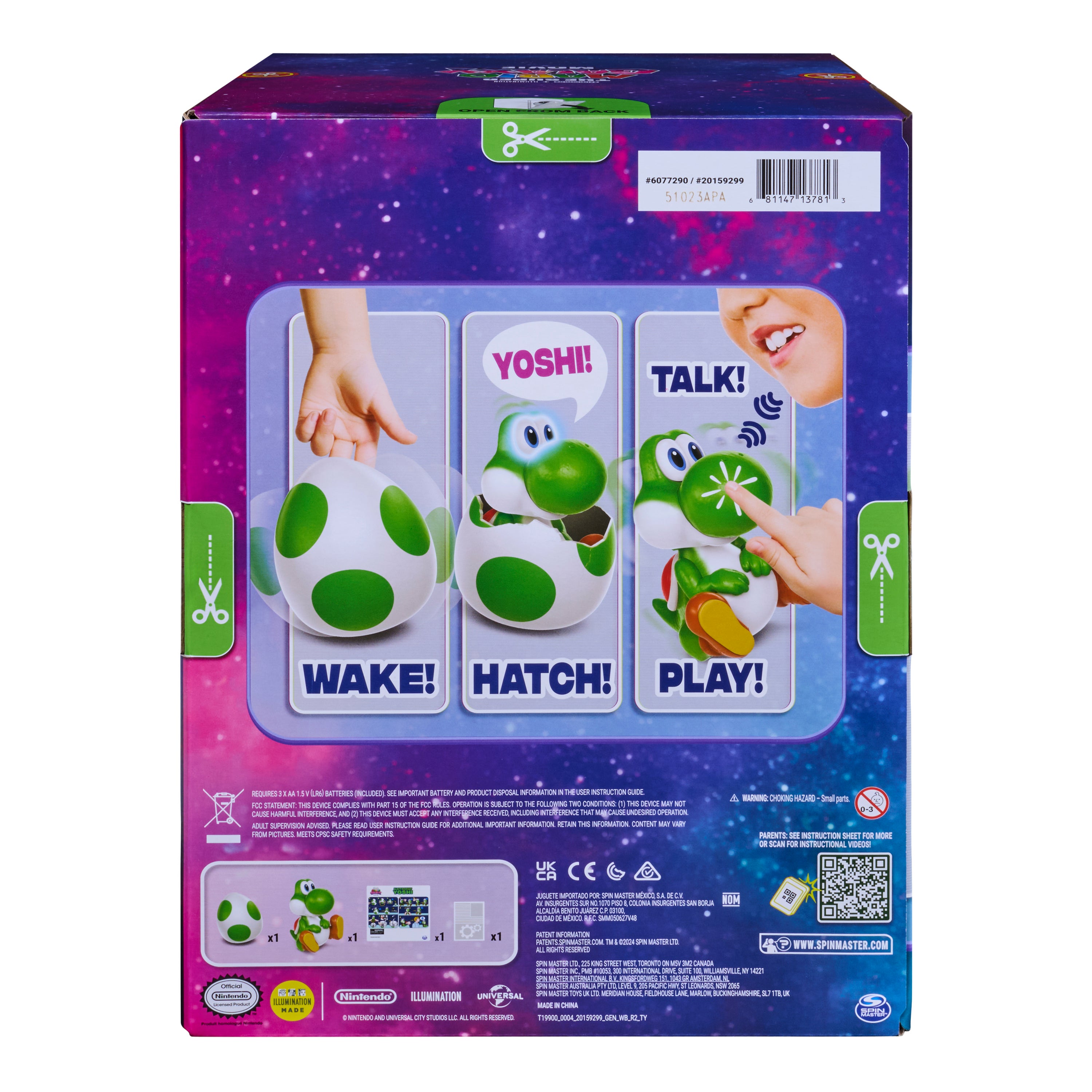 Nintendo Super Mario Hatchin Interaktiv Yoshi