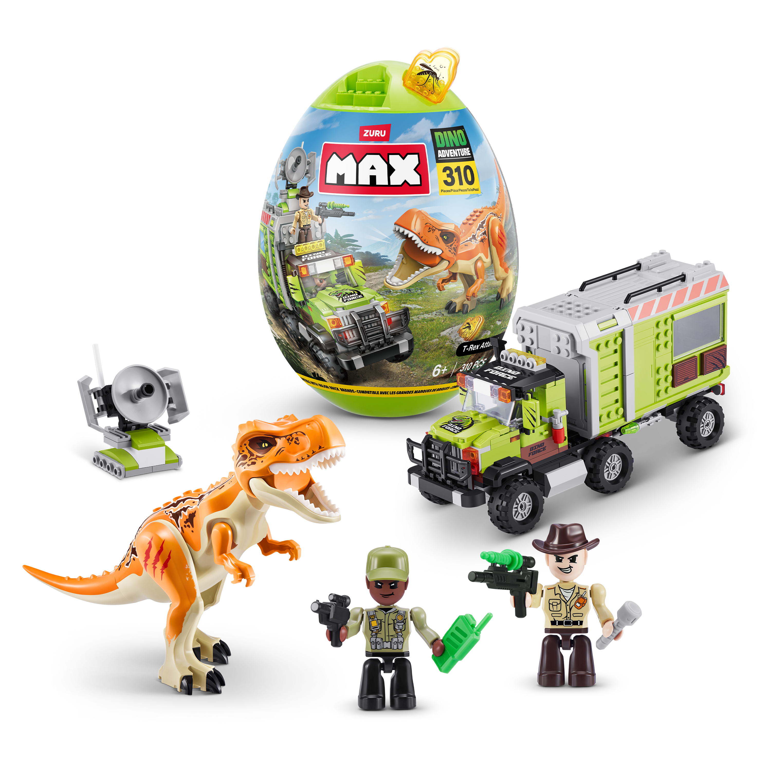 ZURU Max, Dino Adventure 310 deler