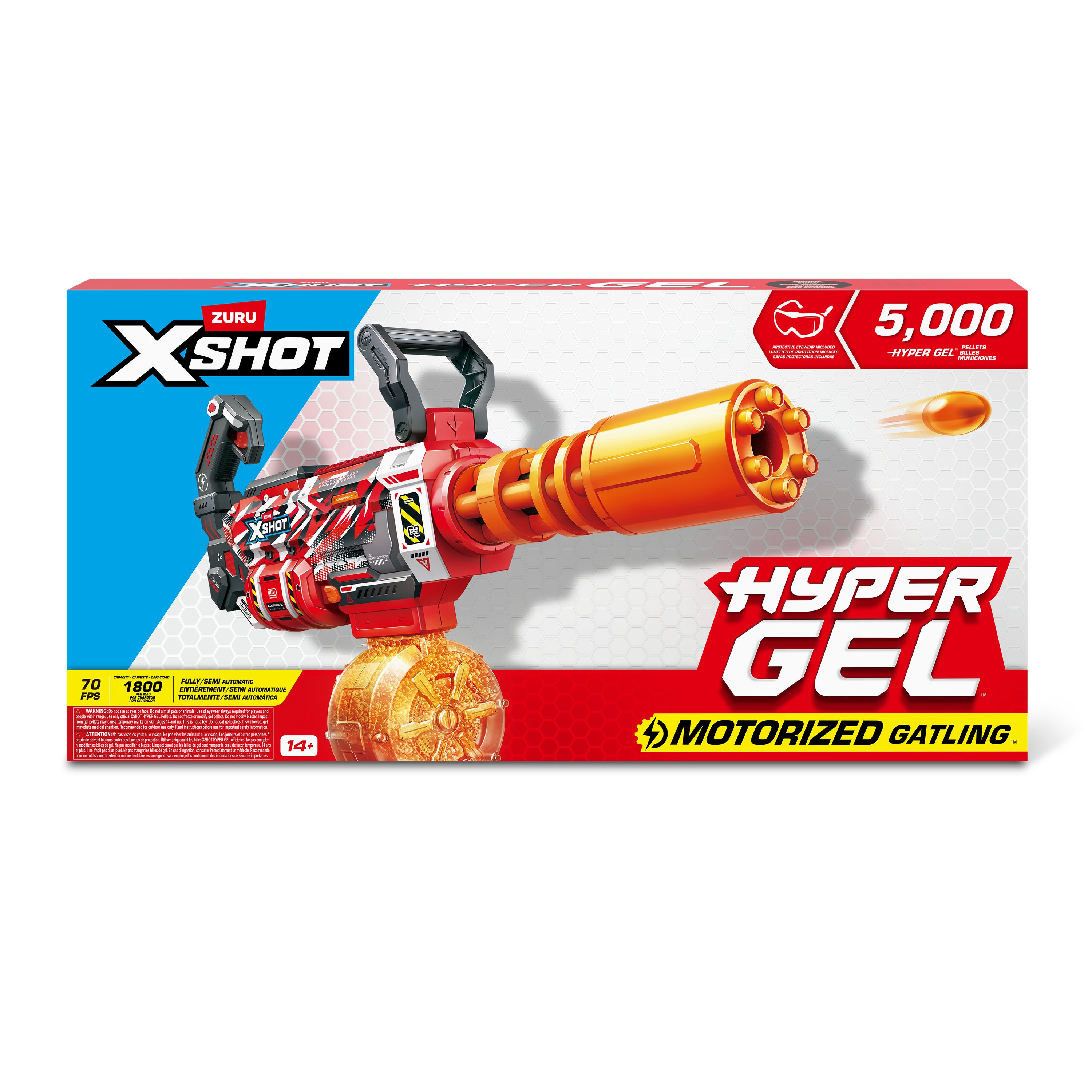 XSHOT Hyper Gel Gatling-blaster