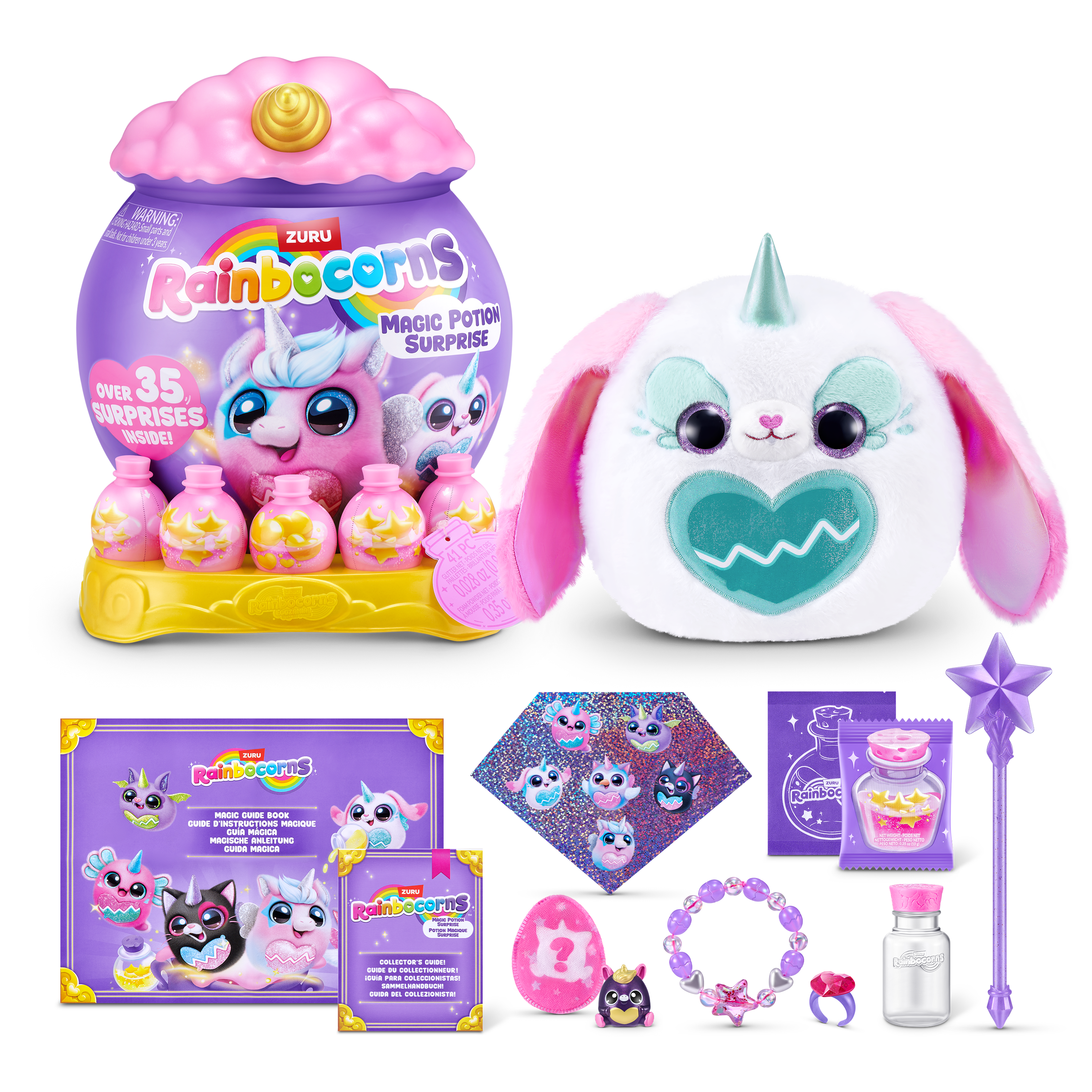 Rainbocorns Magicorn Surprise fargerik leke