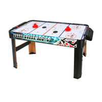 Air Hockey-spill på ben, 98x42x63 cm
