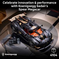 LEGO® Technic Koenigsegg Sadair's Spear Megacar 42232