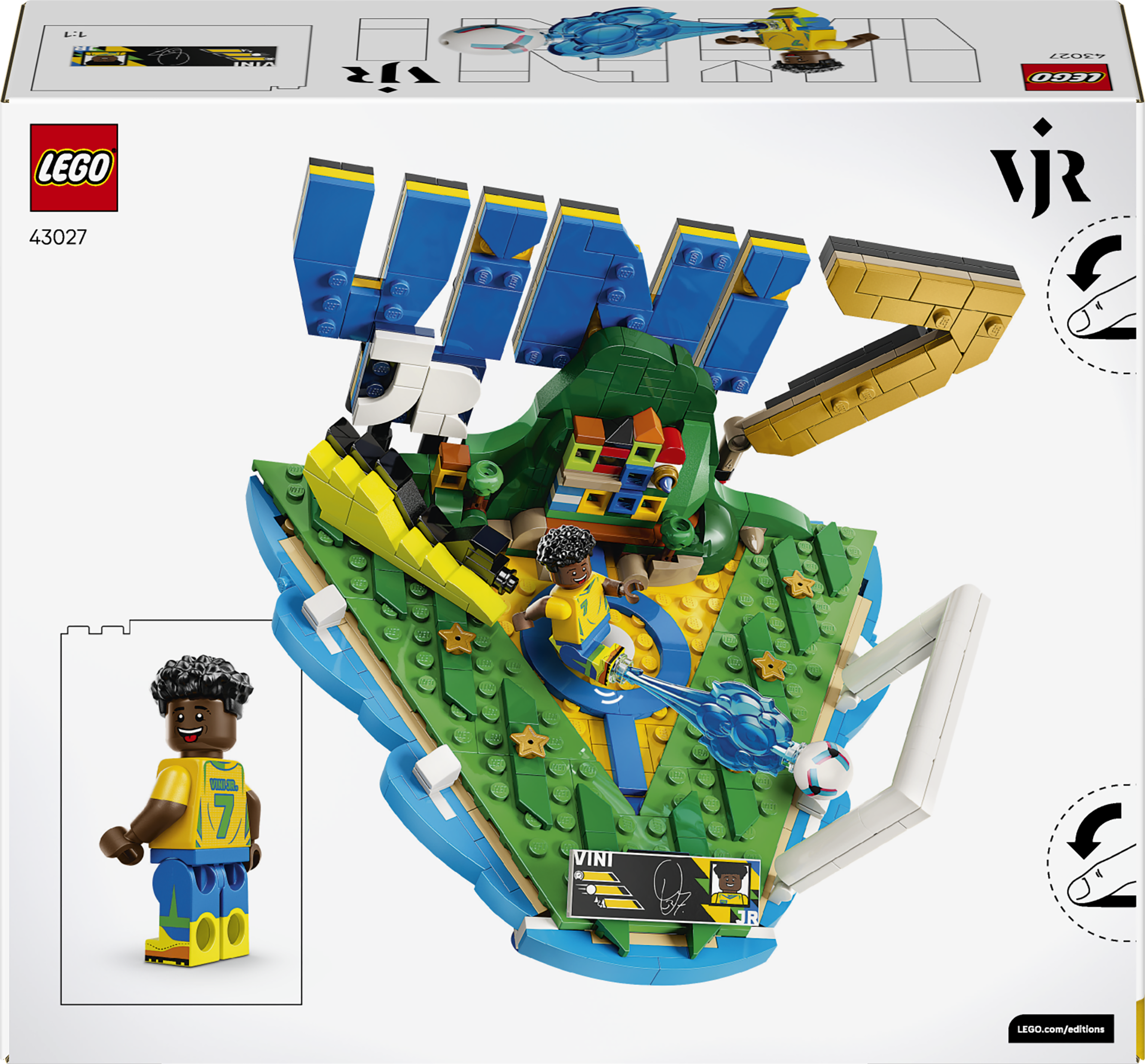 LEGO® Editions Vini Jr. – fotball-høydepunkter 43027