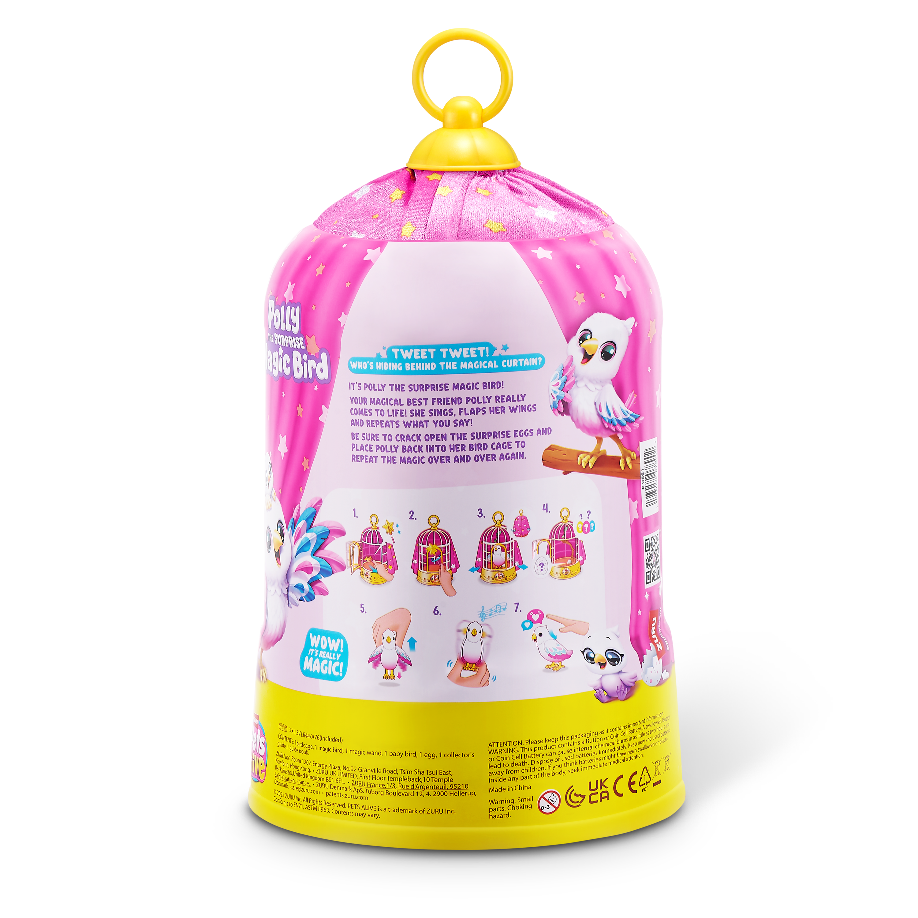 PetsAlive Polly The Surprise Magic Bird S1,Endcap