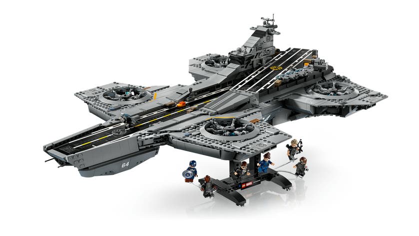 LEGO® ǀ Marvel S.H.I.E.L.D. helicarrier. Byggesett 76354