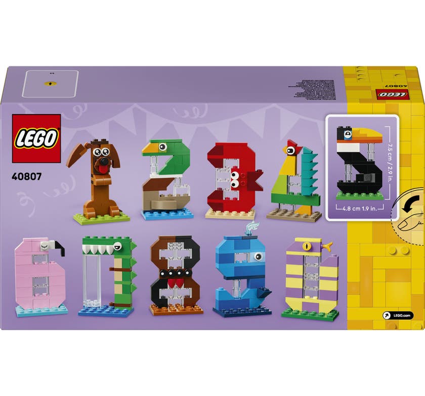 LEGO® Bursdagstall, dyredekor 40807