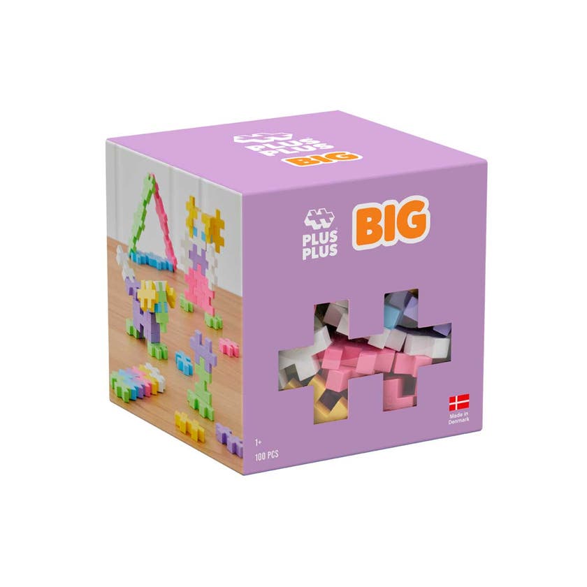 Plus-Plus BIG Pastellmiks / 100 stk