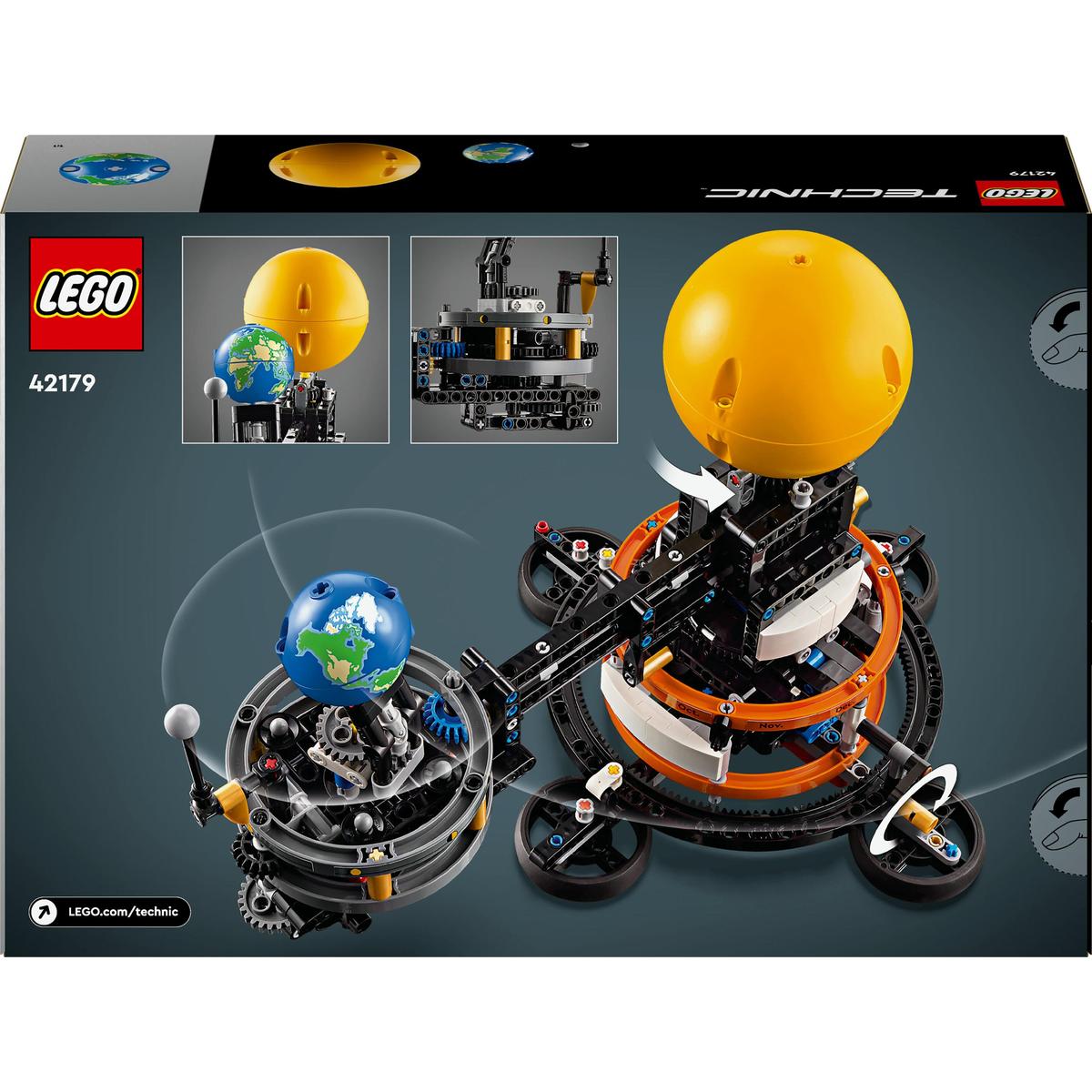 LEGO Technic 42179, Jorden og månen