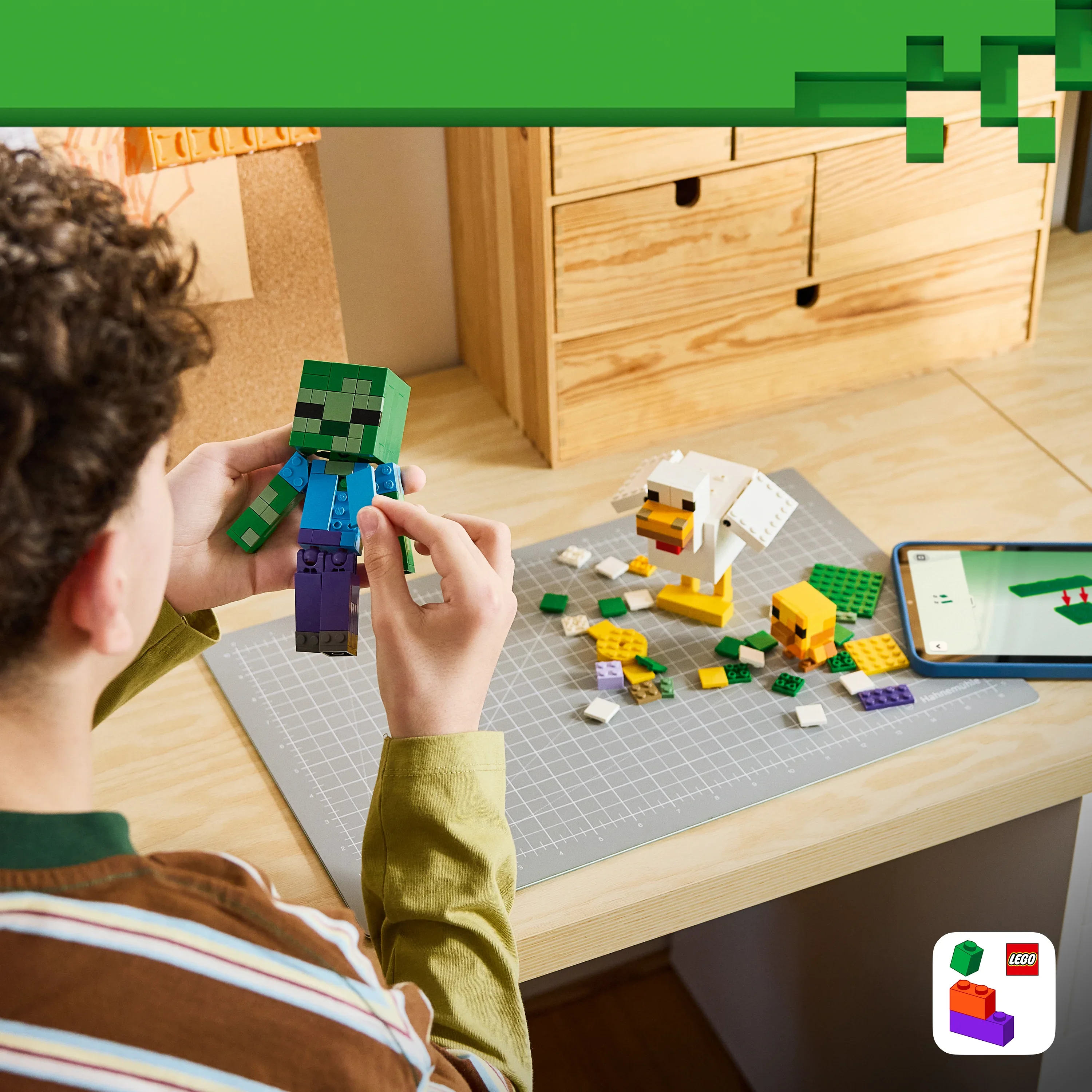 LEGO® Minecraft Hønerytter 21582