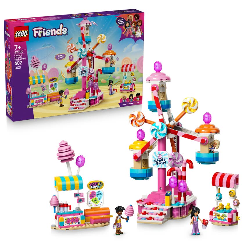 LEGO® Friends Pariserhjul med godteri og cupcaker 42700