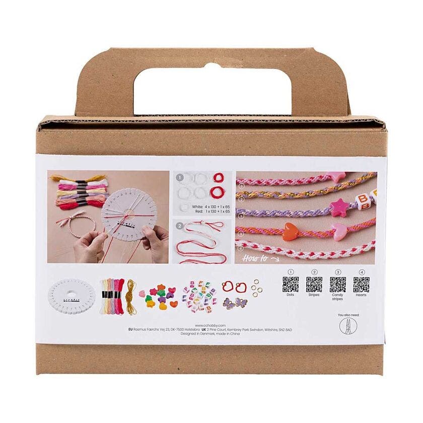 Mini DIY Mix Smykker, Vennskapssmykker, 1 Pakke.