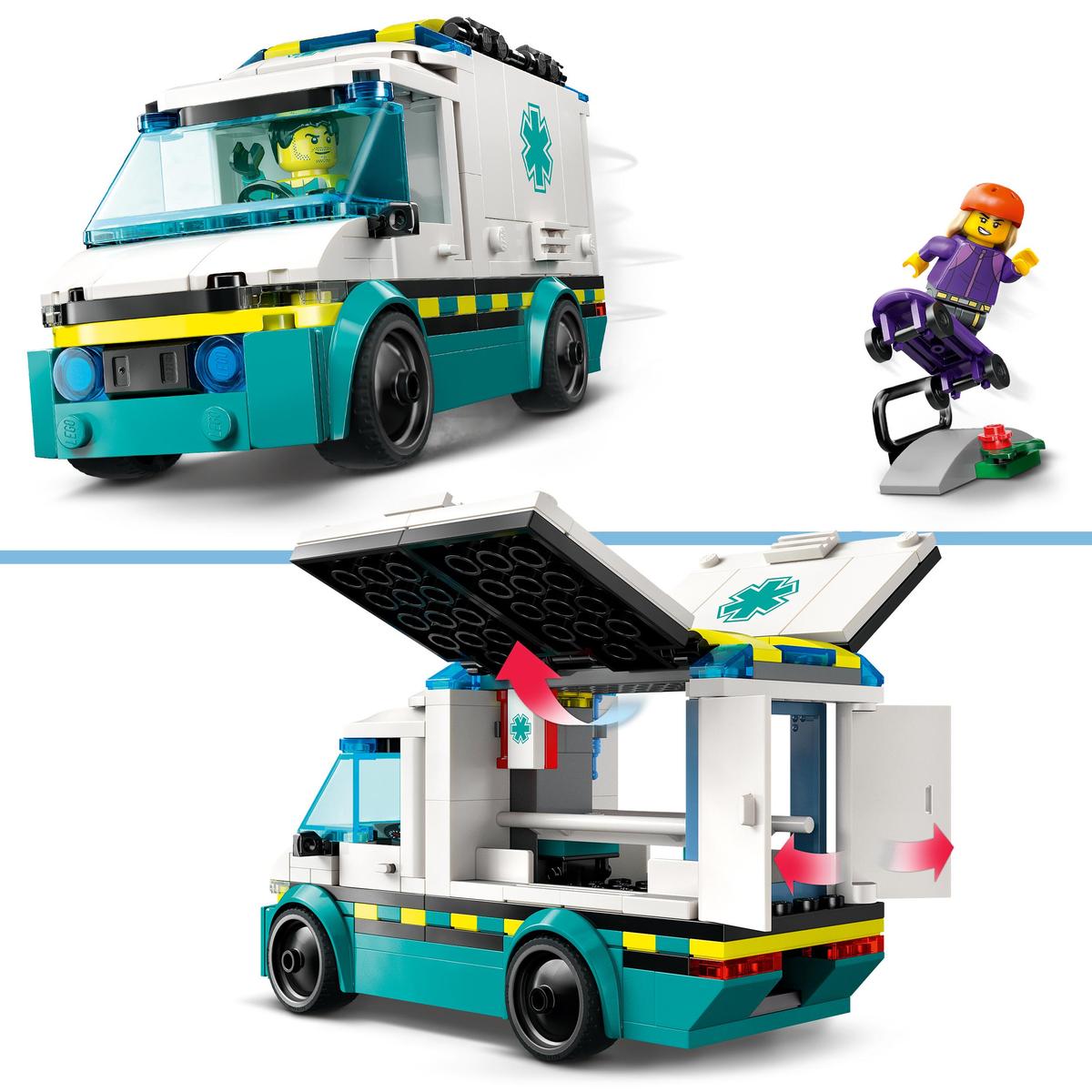 LEGO City Great Vehicles 60451, Akutt ambulanse