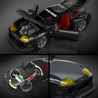 Brick Shop Hot Wheels Toyota Supra MKIV Konstruksjonsleke